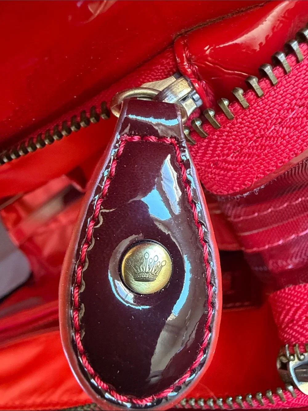 Chrome Bones Adrian Beyaz Fleur De CA Red Luxury Pet Carrier Dog Cat Travel NWT - Picture 15 of 15